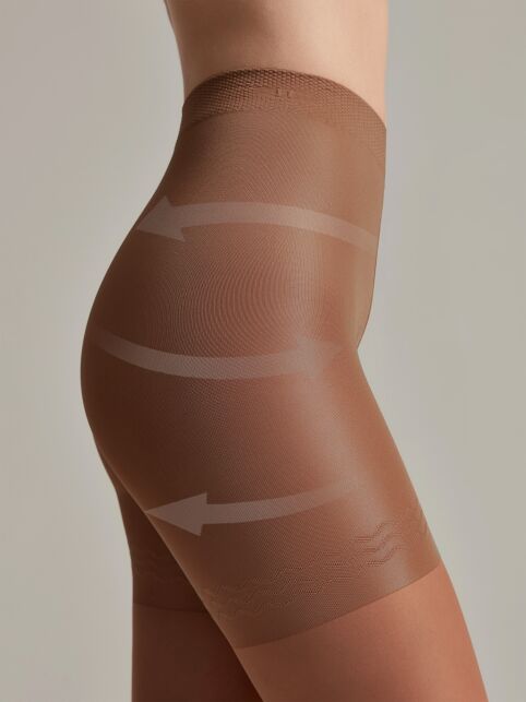 Колготки женские с утягивающими удлиненными шортиками Control 40 Lycra® - купить в интернет-магазине Conte