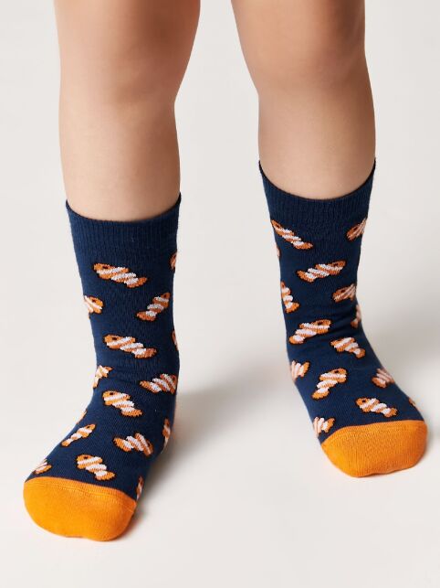 Антискользящие носки TIP-TOP с рисунком «Fish» - купить в интернет-магазине Conte