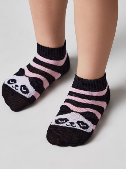Хлопковые носки с рисунками «Panda 3D» - купить в интернет-магазине Conte