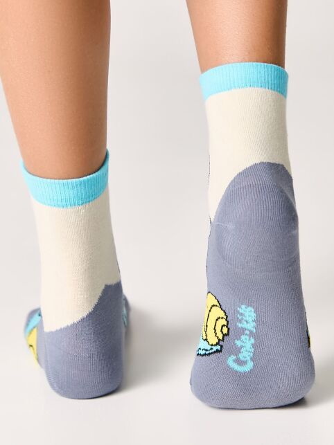 Хлопковые носки «Глазастики» Sof-tik - купить в интернет-магазине Conte