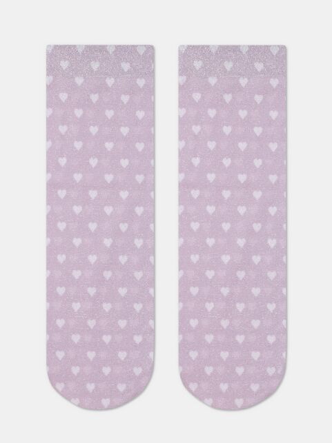 Сияющие носки с рисунком «Feel» - купить в интернет-магазине Conte