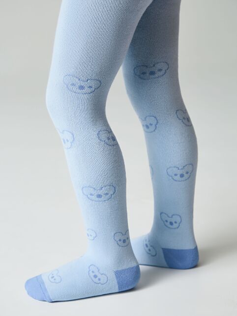 Колготки SOF-TIKI (махровые внутри) с рисунком "коалы" - купить в интернет-магазине Conte